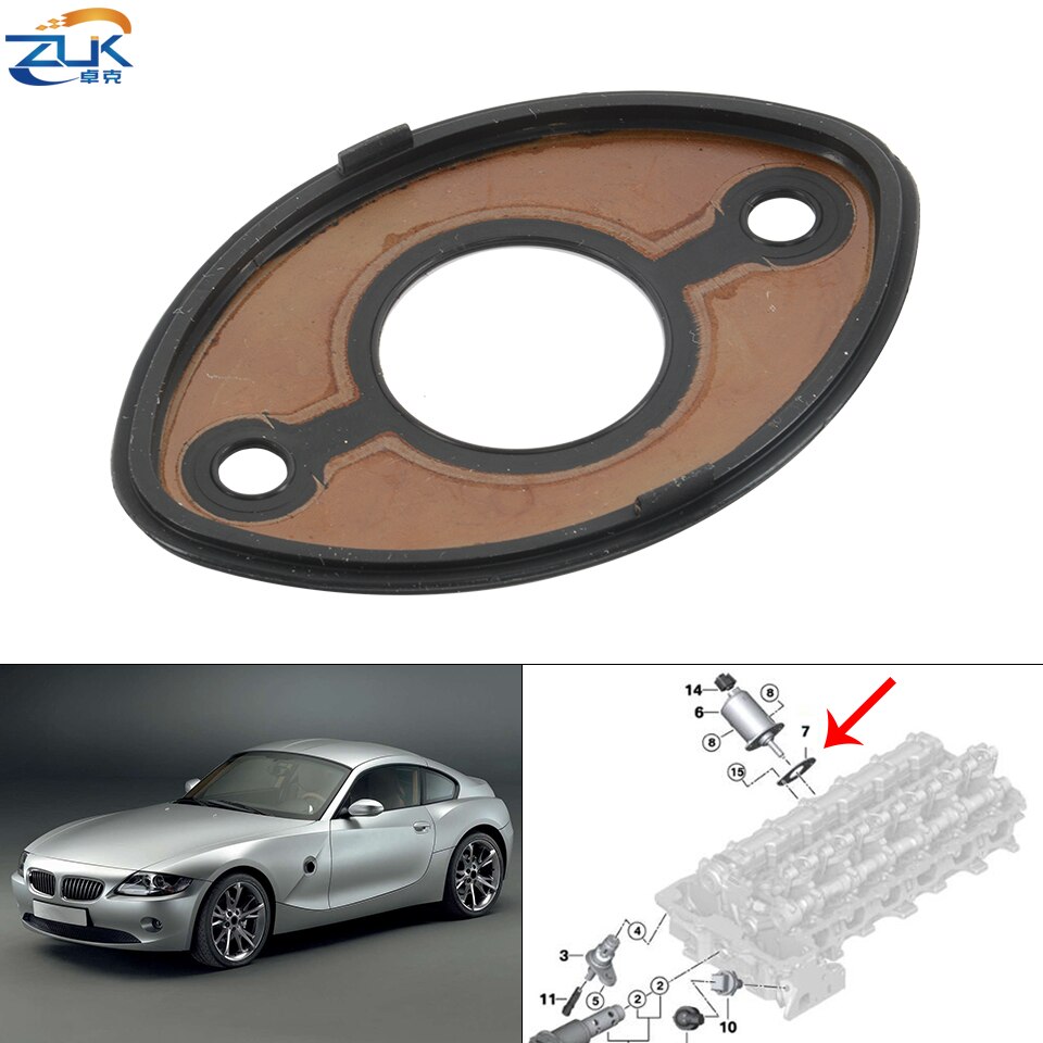 ZUK-junta de goma para Motor BMW VVT Valvetronic, actuador, E87 130 E90 E91 323 325 330 para E60 530 630 para Motor Z4 N52