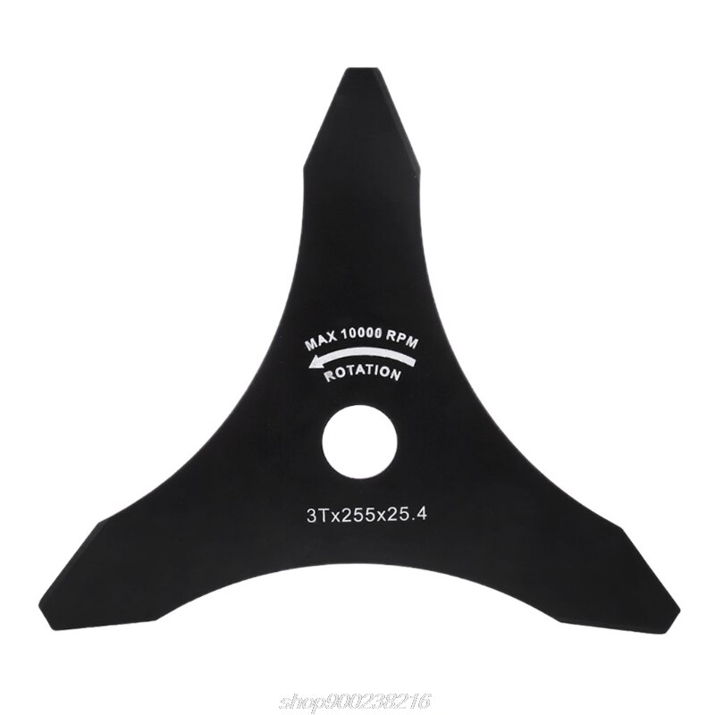 3 Teeth Brush Cutter Brushcutter Trimmer Blade Strimmer Lawn Mower Accessories J23 21