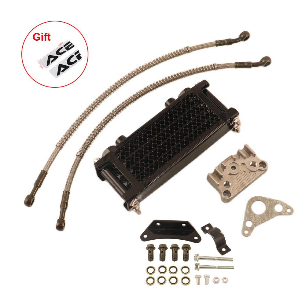 Motorfiets Olie Cooling Cooler Radiator Oliekoeler... – Vicedeal