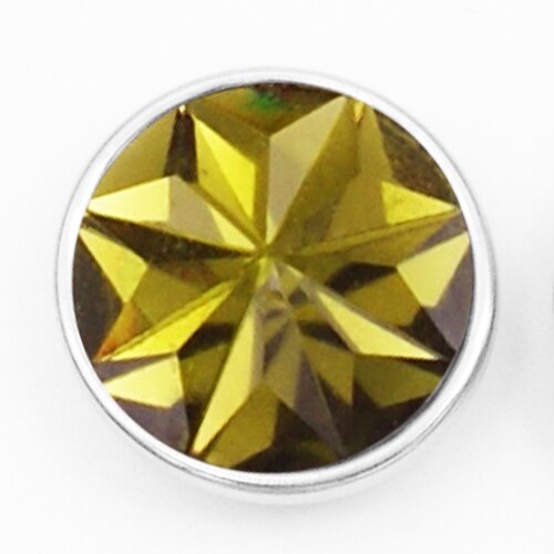 Botón a presión de resina de , 18mm, SZ1101, para joyería a presión