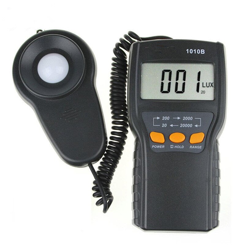3 1/2 lysstyrkemåler høj præcision luminans digital lysstyrke fotometer luminometer tester lumen måler