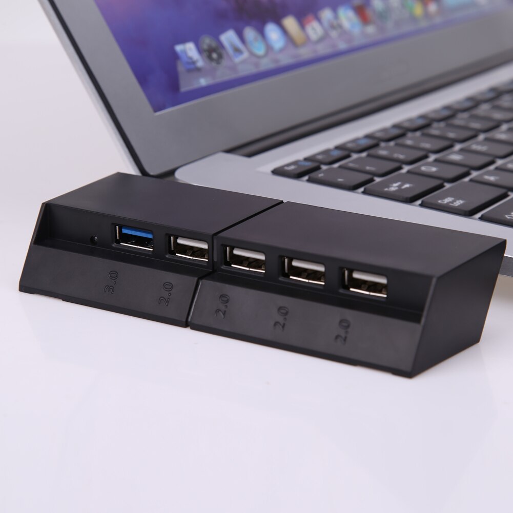 Alloyseed Usb Hub Splitter Usb 2.0 / 3.0 Converter 2 Usb Naar 5 Schakelaar Usb Extender Voor Sony Play Stations 4 PS4