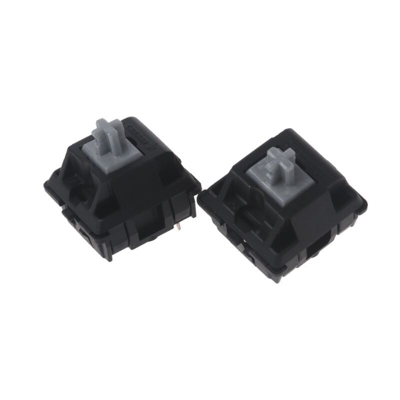 2Pcs Originale Switch Cherry MX Interruttore Argento 3 Spille Per Tastiera Meccanica Chiaro Interruttore