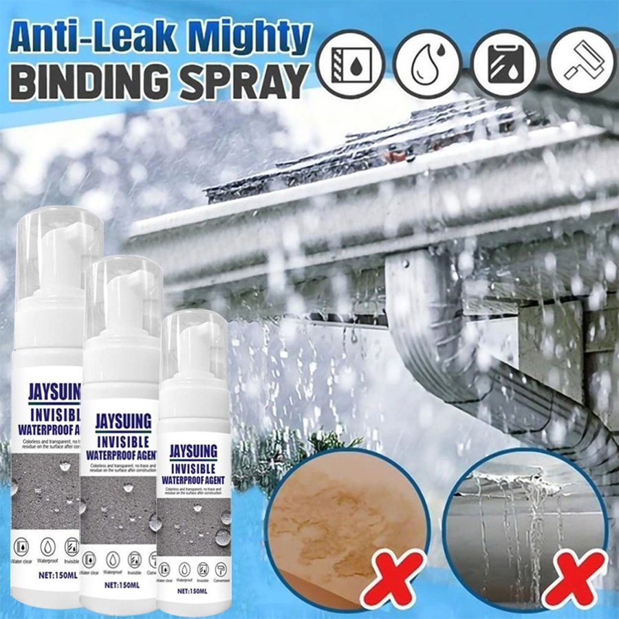mächtig Versiegelung sprühen Anti Undicht Dicht Mittel Leck-Fangen Dach Reparatur sprühen Wasserdicht Kleber Super Starke Bindung sprühen 150ML