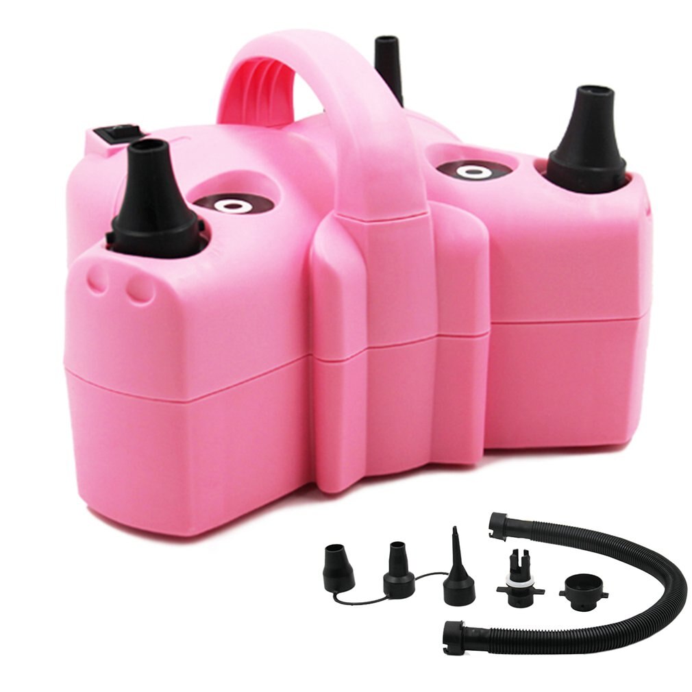 600w 110v-220v Electric Balloon Pump Air Blower Party Balloons Decoration Portable Balloon Machine Tool
