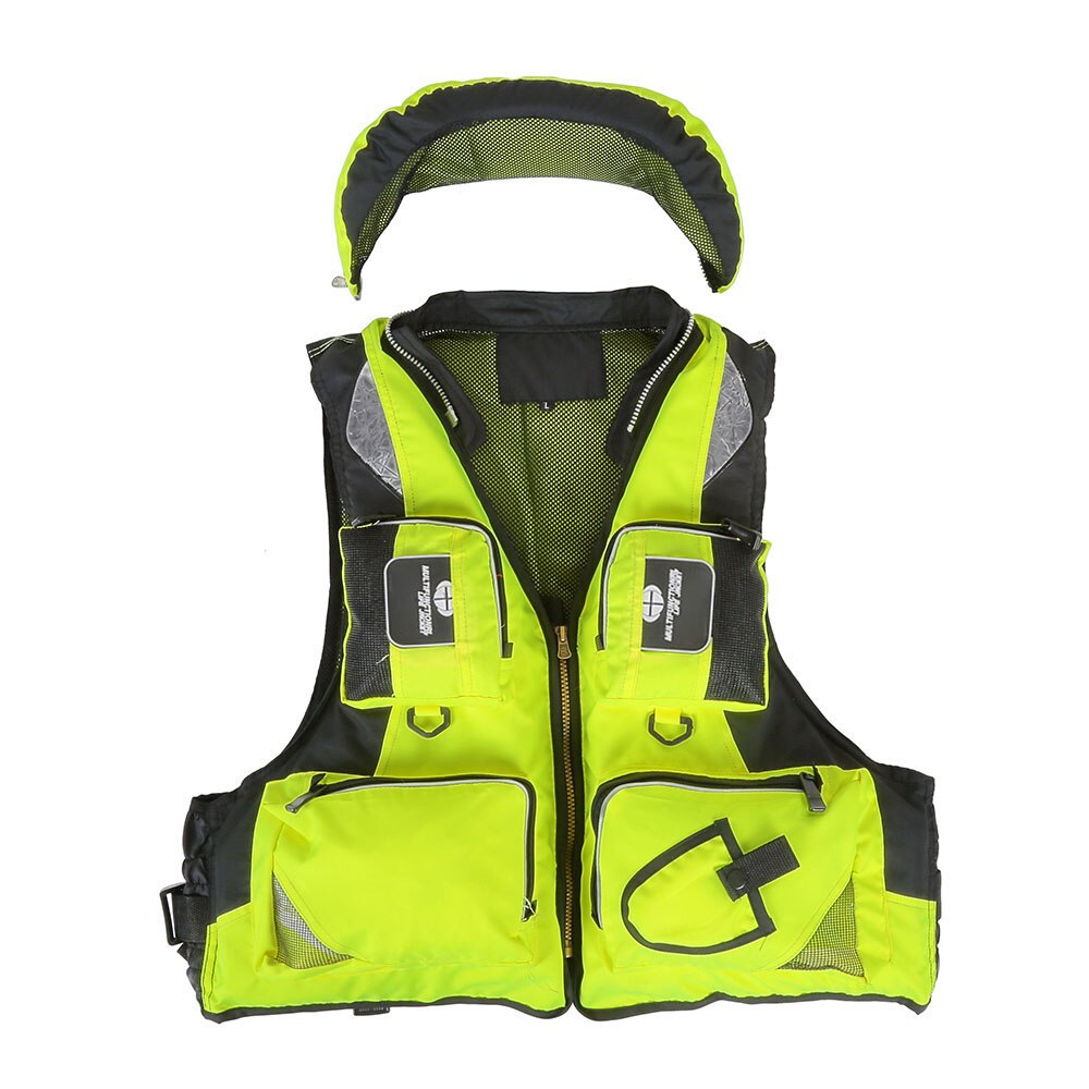 Lixada Fishing Polyester Adult Safety Life Jacket Survival Vest Swimming Boating Drifting