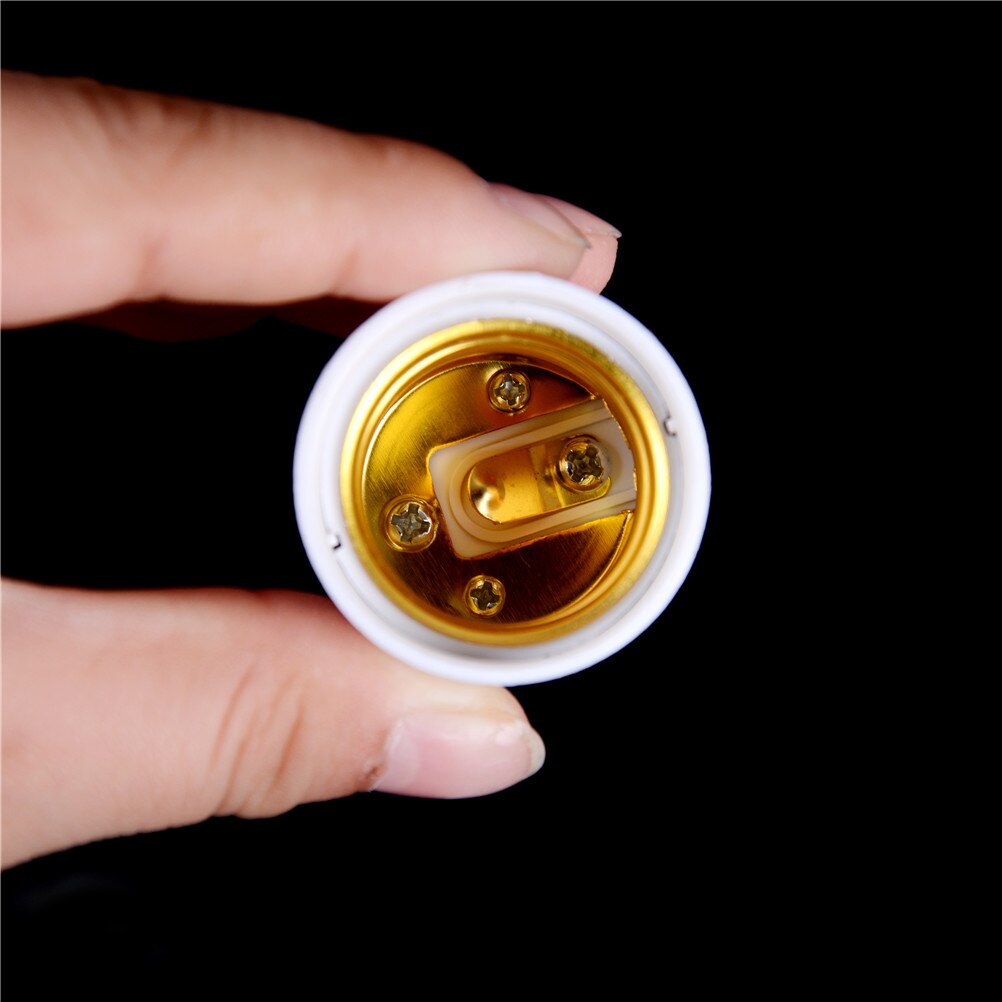 1 Pcs GU24 For LED gen CFL Bulb Light to E27/E26 LED Light Holder Adapter GU24 to E27 Edison Socket Adapter Converter