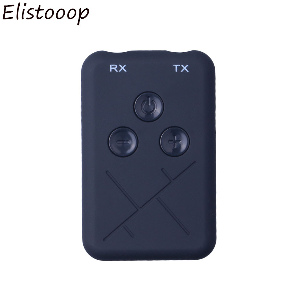 Bluetooth-Compatibele Ontvangers Zender 3.5Mm Jack Handsfree Auto RX-TX-10 Draadloze Adapter Muziek Audio Auto Kit