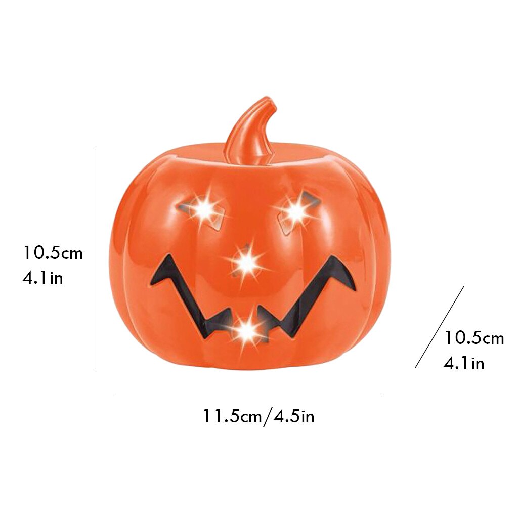 Halloween Pumpkin Lantern LED Decoration Glowing Sounding Lanterns Talking Pumpkin Halloween Talking Animated Lights