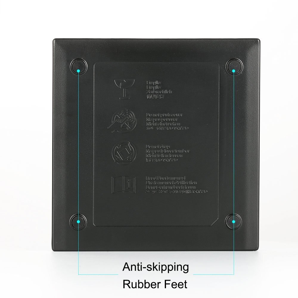 Lecteur optique externe mince USB 2.0, Combo DVD, ROM, graveur CD-RW, graveur, Plug and Play, pour Macbook, ordinateur portable et de bureau