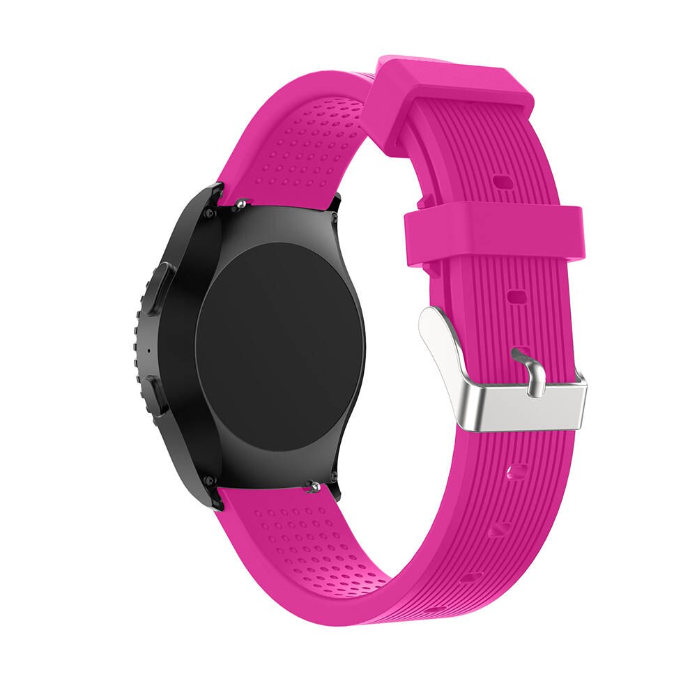 Soft Silicone watchband For Samsung Gear Sport 20mm Replacement Wristband Strap for Samsung Gear S2/S4 Classic smart Accessories: pink