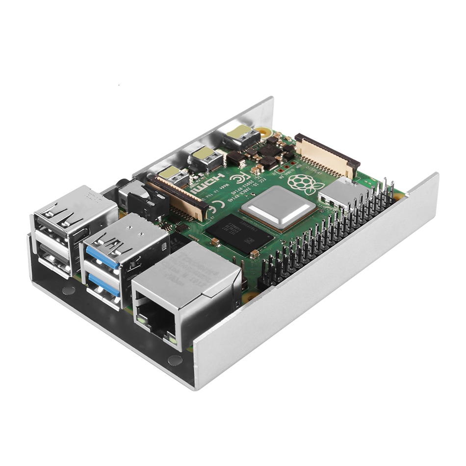 Latest Aluminum case for Raspberry Pi 4 Model B