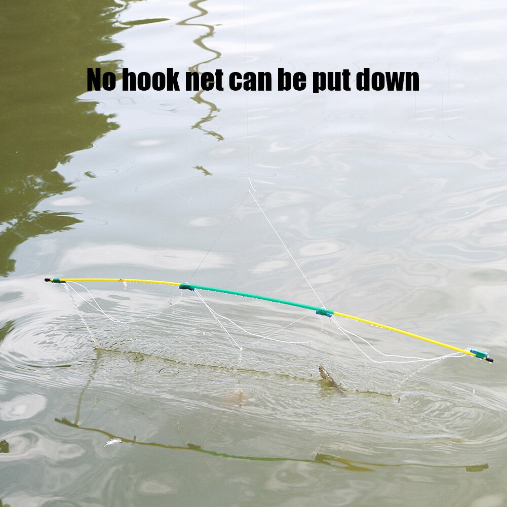 Lekka pułapka na ryby netto sprzęt wędkarski odlewania netto klatka rybacka kabaretki odkryty odlewania sieci karpia ryby kabaretki