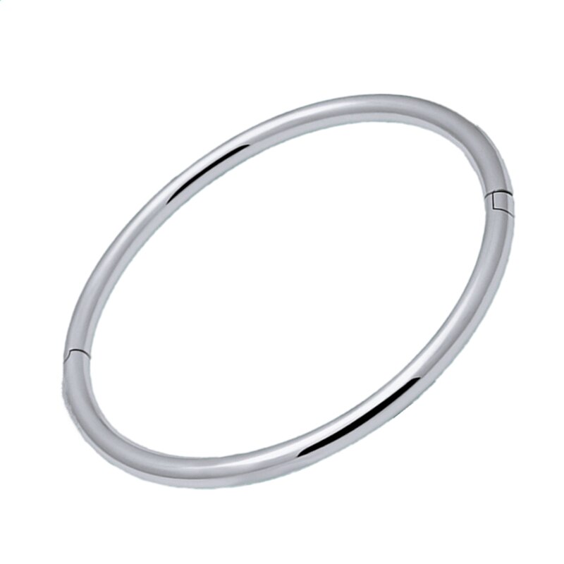 Mode Vrouwelijke 925 Sterling Silver Bangle Eenvoudige Effen Smooth Armband Voor Vrouwen Charm Sieraden Party Verjaardag