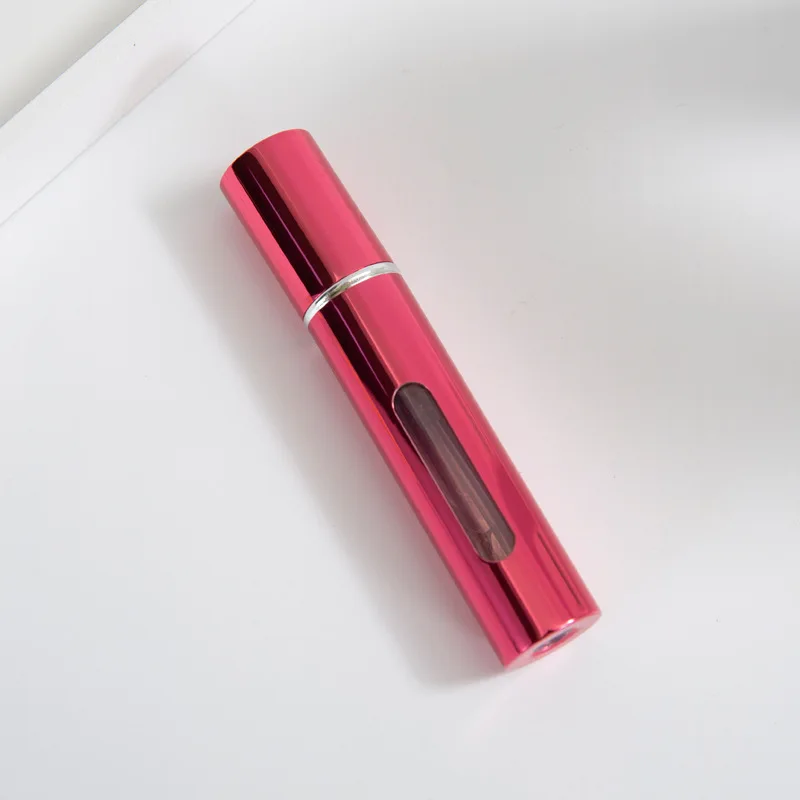 8/10 ml Mini Tragbare Nachfüllbare Parfüm Flasche Zerstäuber Pumpe Aluminium sprühen Flasche Kosmetische Behälter Reise machen-hoch-Werkzeug: verrotten