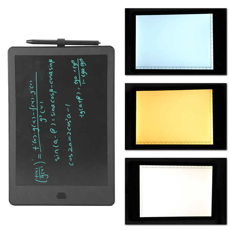 LCD Writing Tablet - Double-Sided Digital Doodle LED E-Writer Board for Drawing, Copying, Kids