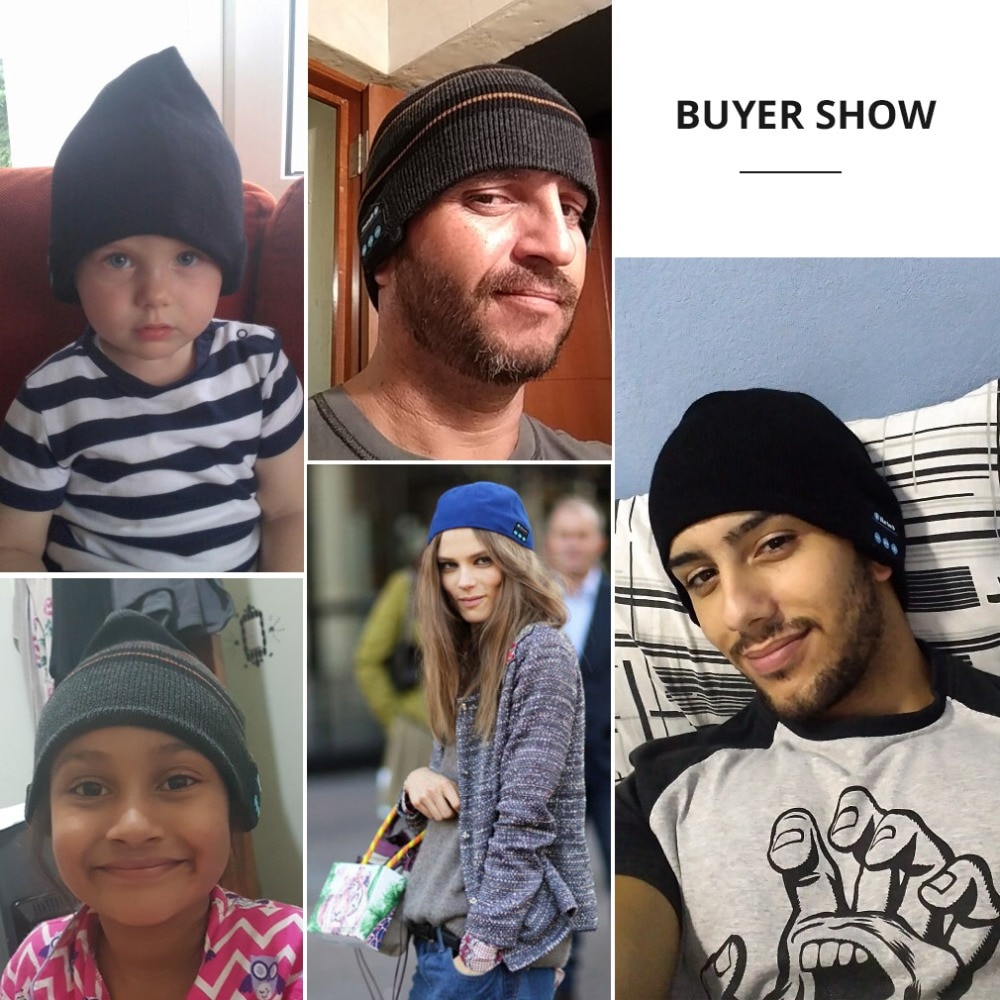Bluetooth Headphone Winter Hat Warm Beanie Music Cap With Gloves Wireless Bluetooth Earphone Speaker With Mic Sport Hat Headset