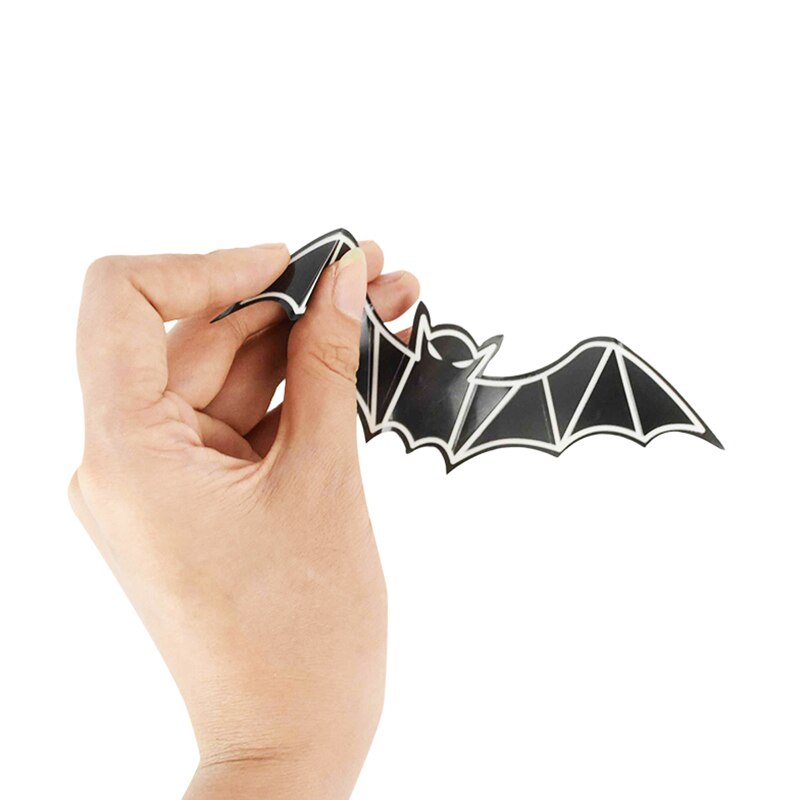 12pcs/set 3D Halloween Decoration Bat Decoration Wall Sticker DIY Room Wall Decals Home Party Decor for Halloween Wall Stickers
