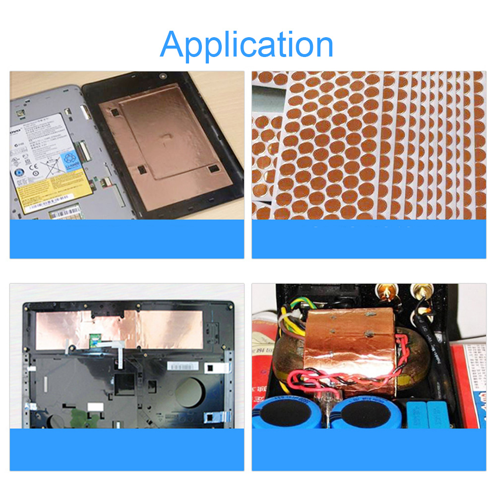 Nastri biadesivi in lamina di rame conduttiva 3/5/8/10/12/15/20/25/30mm Nastro adesivo conduttivo in lamina di rame Lunghezza 10M