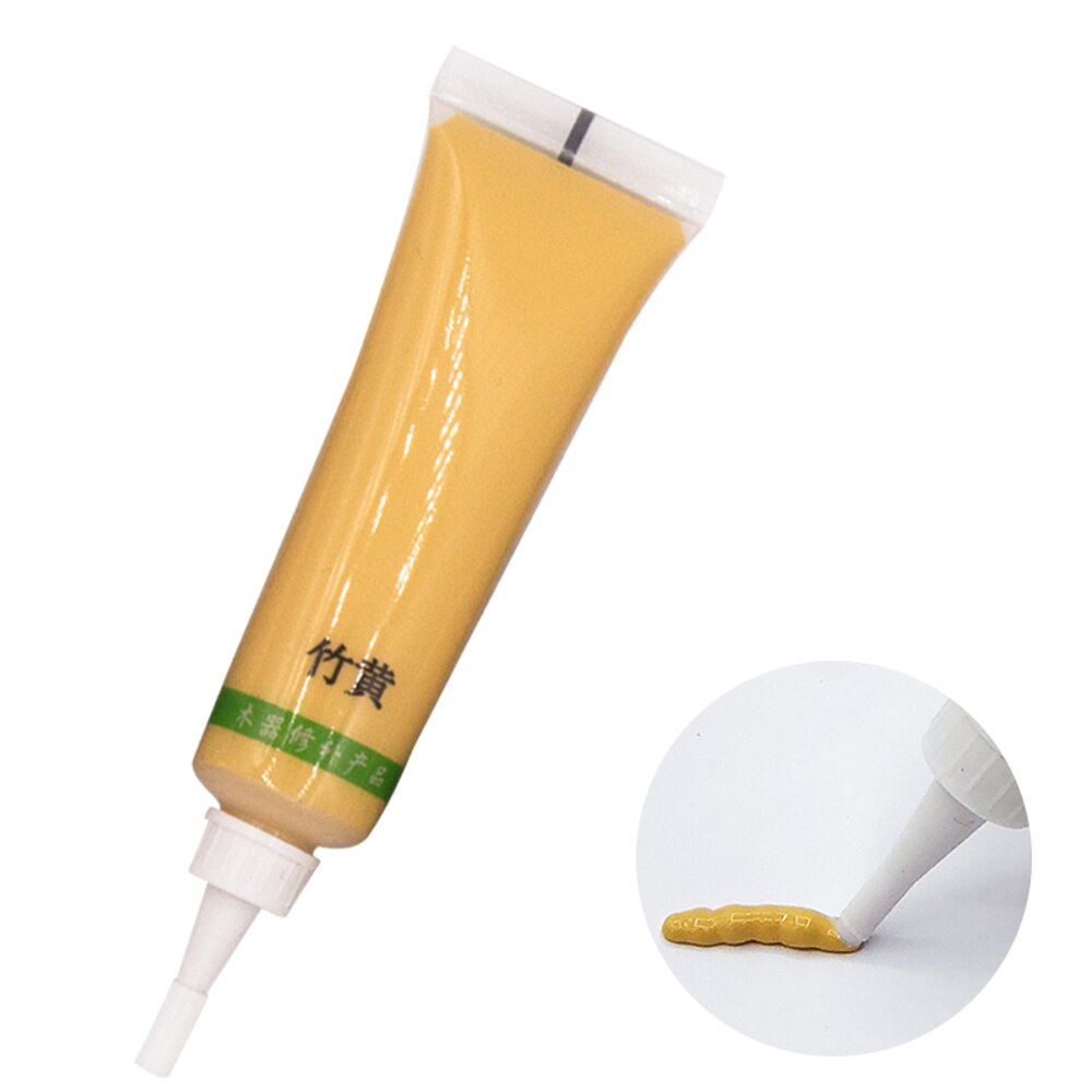 18g Wood Furniture Floor Repair Paint Wax Solid Wooden Refinishing Paste Floor Furniture Scratch Fast Remover Repair Paint Tool: 18