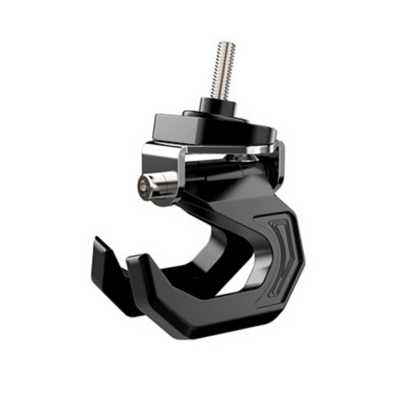 Neue Motorrad Helm Tasche Haken Doppel haken Aluminium Legierung Rolle Helm Halfter Flasche Haken Aufhänger Mit 6mm Schrauben