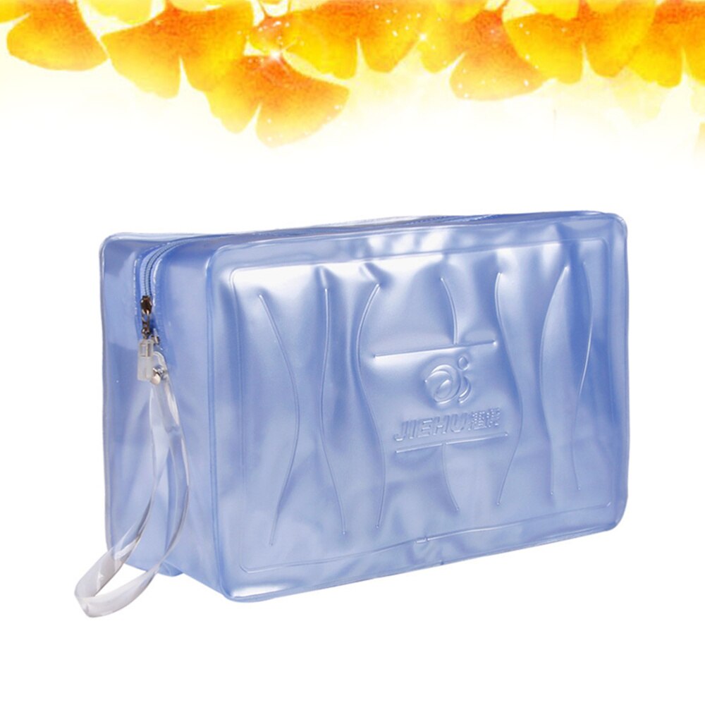 PVC Waterproof Swimming Bag Multifunctional Drift Diving Storage Pouch for Man Woman Male (Blue)