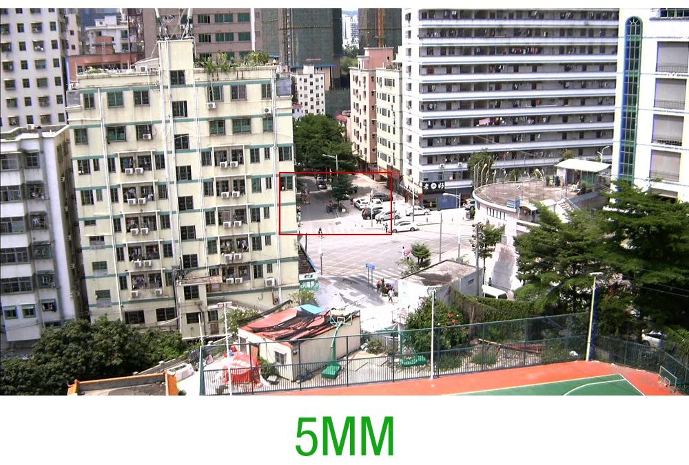 HD CCTV Telephoto Zoom Camera Manual Lens 5-50mm 1/2.7" 3 Mega Pixel IR F1.4 CS Mount Varifocal