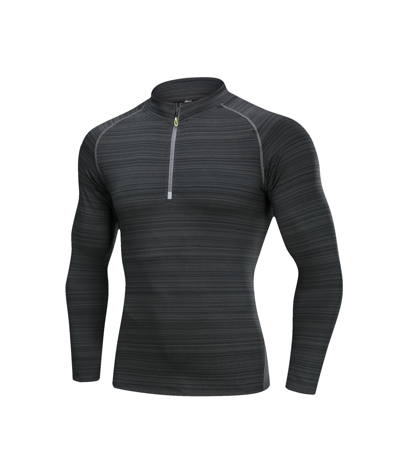 Camisetas con capas Base de Ciclismo de secado rápido para Hombre Ropa Deportiva de manga larga para hombre ropa deportiva para correr al aire libre: Gris / XXL