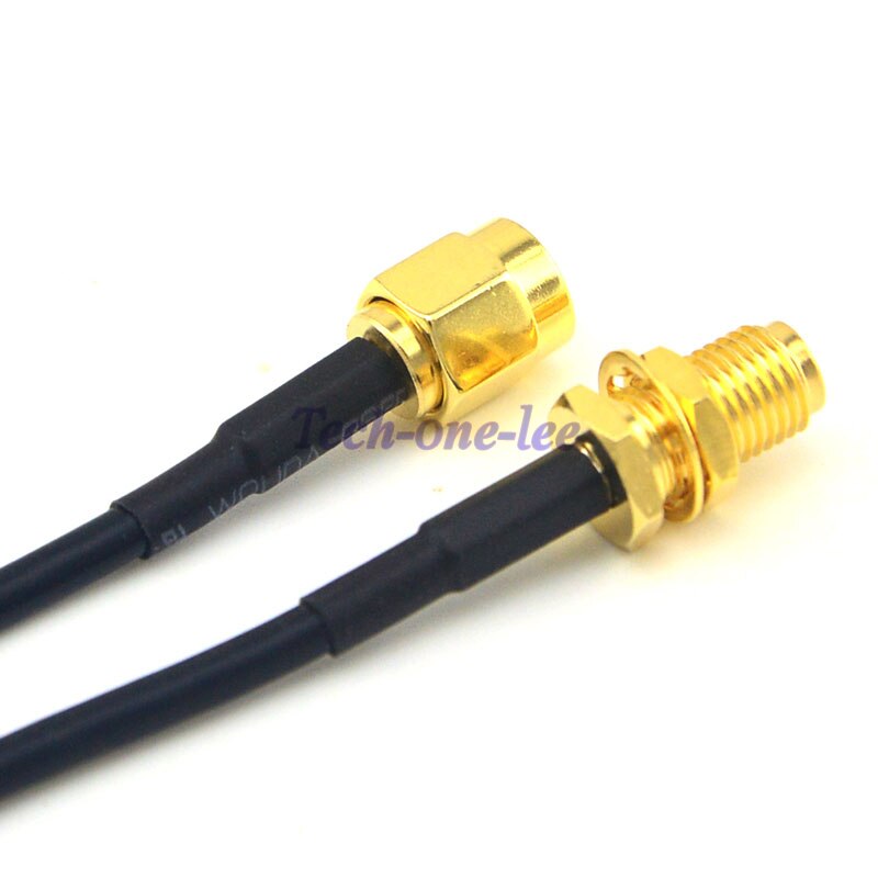 Verlengkabel Sma Vrouwelijke Naar Sma Male Connector RG174 2M Pigtail Kabel