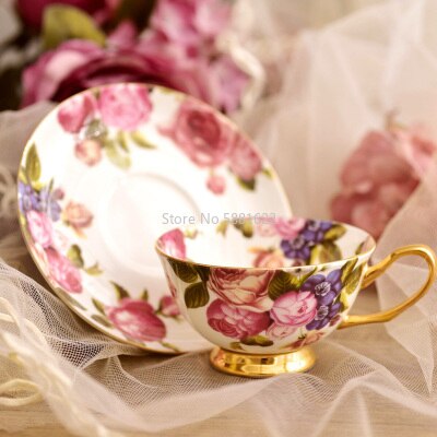 Royal Klassieke Bone China Porselein Thee Cup Sets Engels Theekopje En Schotel Xicaras Miniatuur Kop En Schotel II50BYD