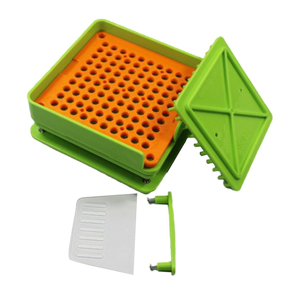 100 Holes Manual Capsule Manual Filling Machine Encapsulator Capsule Filling Board Hole capsule shell filler: Default Title