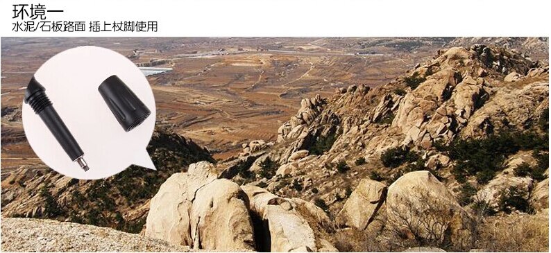 10 stk vandringsstav spaserstokkhode beskytter erstatningsspisser