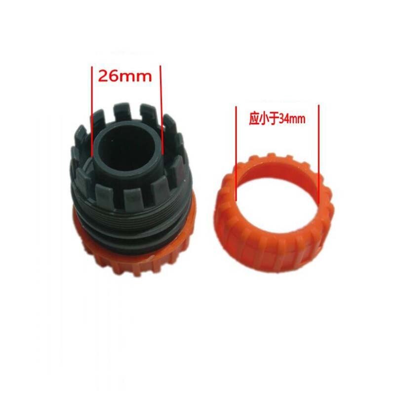1"garden hose connector quick extension connector garden car wash tool 25mm
