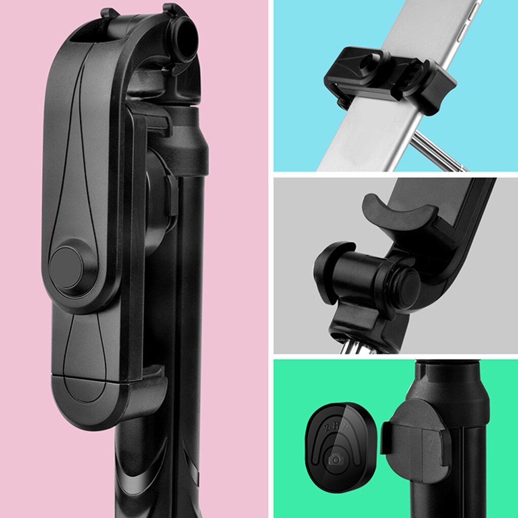 Inalámbrico Bluetooth 3,0 Selfie Stick barra obturador remoto extensible trípode teléfono soporte