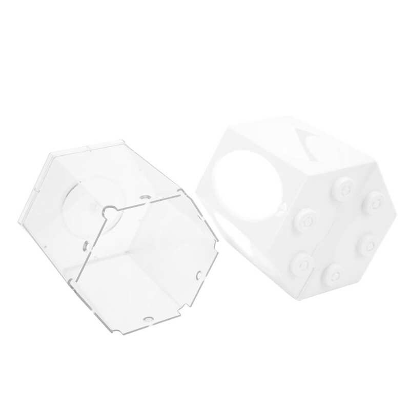 Aquarium Fish Tank a Multi‑view and All‑round Appreciation Hexagonal Fish Tank for Fish Tank for Aquarium