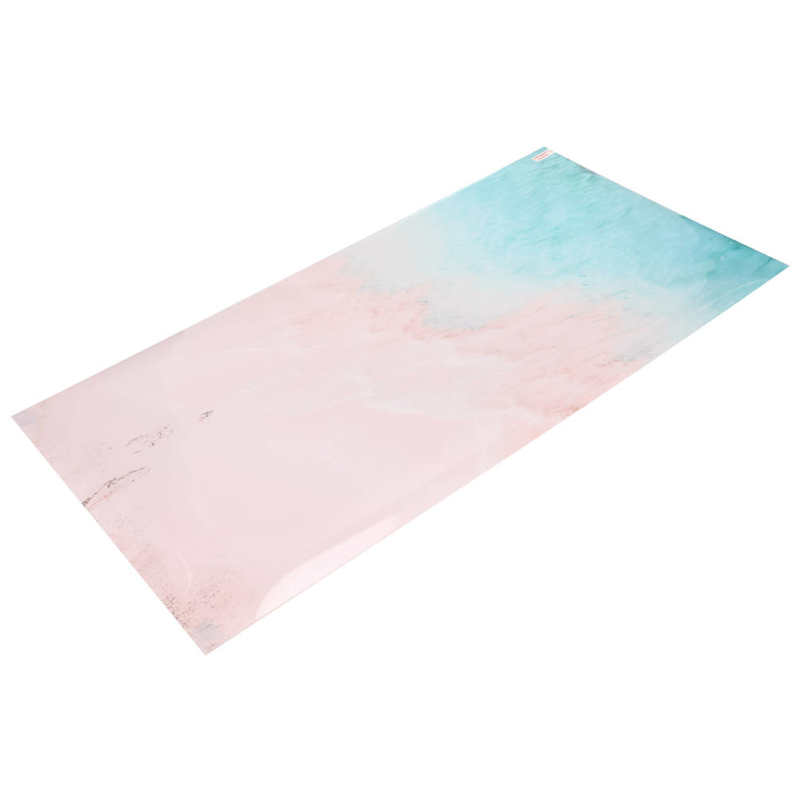 Aquarium Poster Fish Tank Background Decoration Beach Pattern for Fish Tank