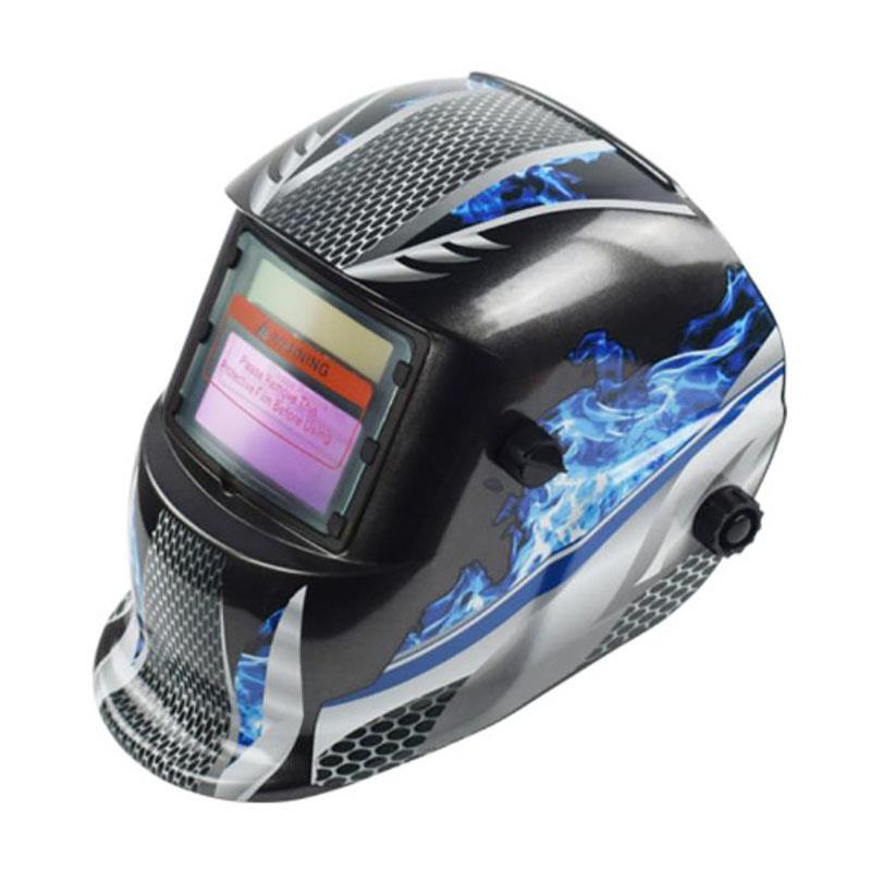 Solar Automatic Welding Helmet Welding Head-Mounted Goggles Light Filter Welding Cap Protective Helmet Flat Flip Half