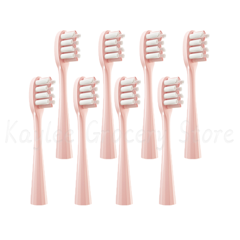 Voor Usmile Vervangende Tandenborstelkoppen Y1/Y 1S/Y2/Y3/Y4/U1/U2/U3/U4/U 2S/P1/P3/P10/P10pro Vervang Borstelkoppen Mondstukken 4/8/12Pcs: Blauw