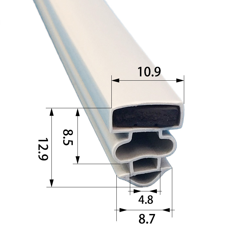 2.5-10m Refrigerator refrigerator seal with low temperature and thickening magnetic door seal for commercial household use