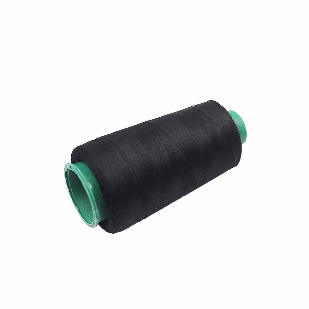 2500Yards Polyester Sewing Thread Spools 40/2 Threads for Sewing Machine and Hand Repair Works Sewing Accessories: Black