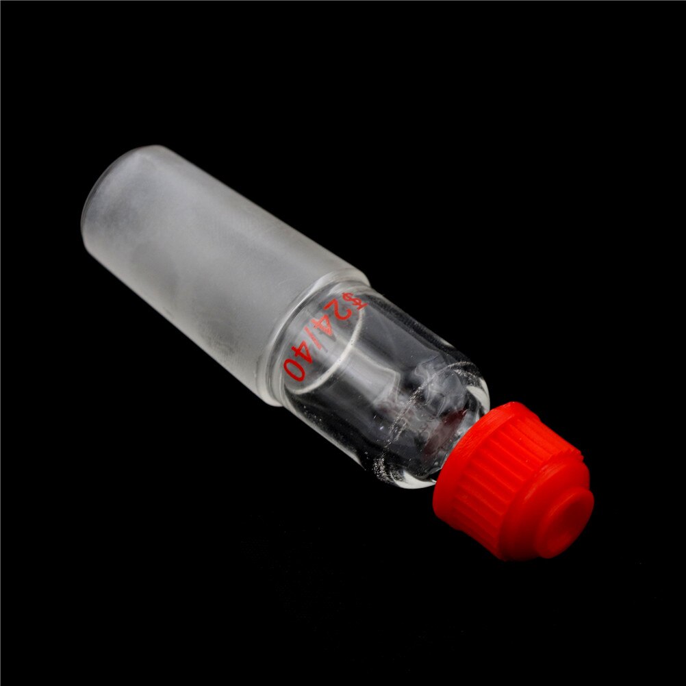 24/40 glas Thermometer Adapter Mit Gewinde Boden Scock Gemeinsame Kunststoff Schraube Buchse Labor Liefert Glas