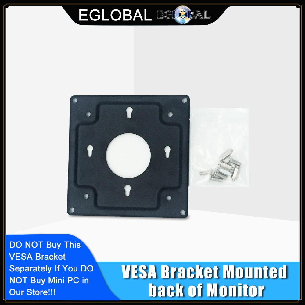 Vesa Beugel Gemonteerd Van Monitor Voor Eglobal Mini Pc, pls Vriendelijk Controleren Als Uw Mini Computer Fit Voor De Vesa Mount!