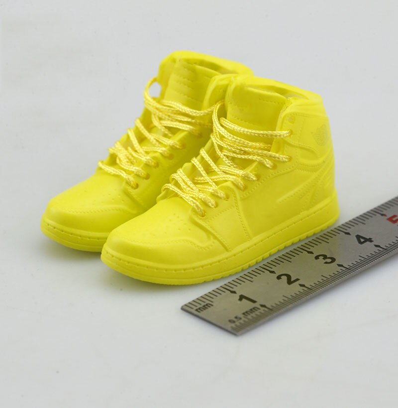 1/6 scarpe donna/uomo soldato High Sports Doll Sneakers moda stringate pantofole scarpe modello vuoto per 12 &quot;Action Figure Body: B3