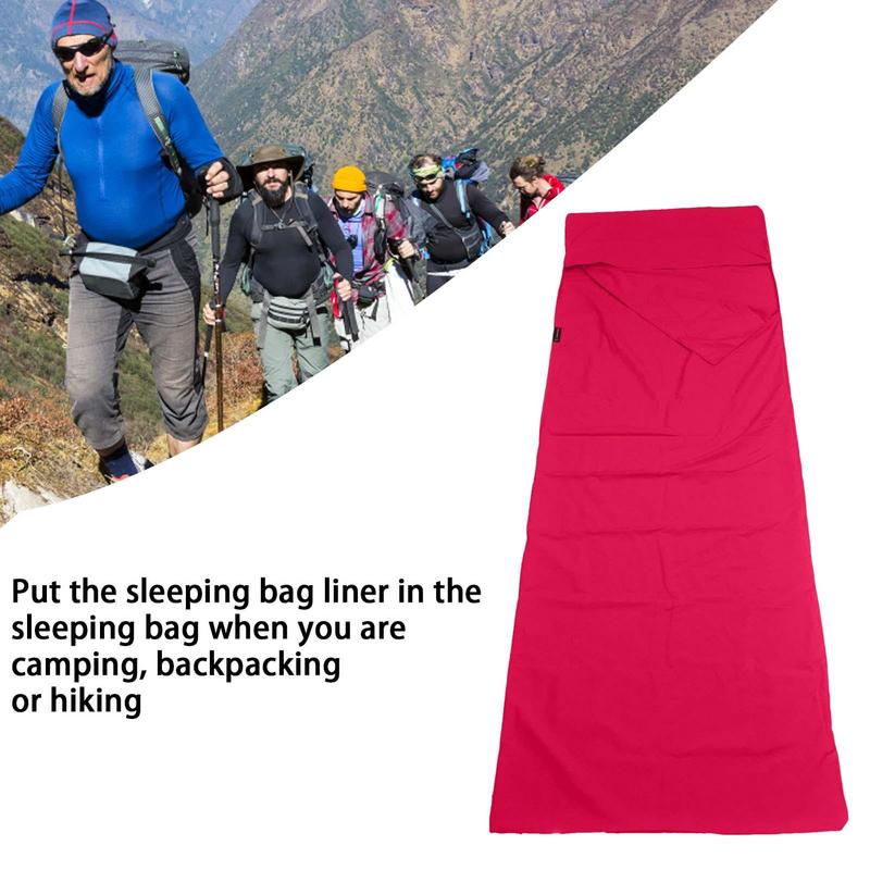 SingleSleeping Tasche Liner 75X210cm Schlafen Sack & Blätter Für Rucksack Hotel Herbergen & Reisen Camping Blätter Für Erwachsene