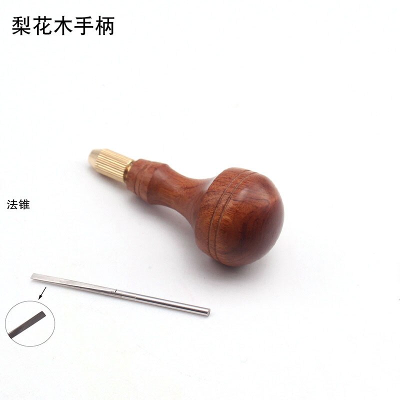 Punzón de cuero con forma de diamante, herramienta para manualidades, punzón de costura a mano, 1 unidad: A4