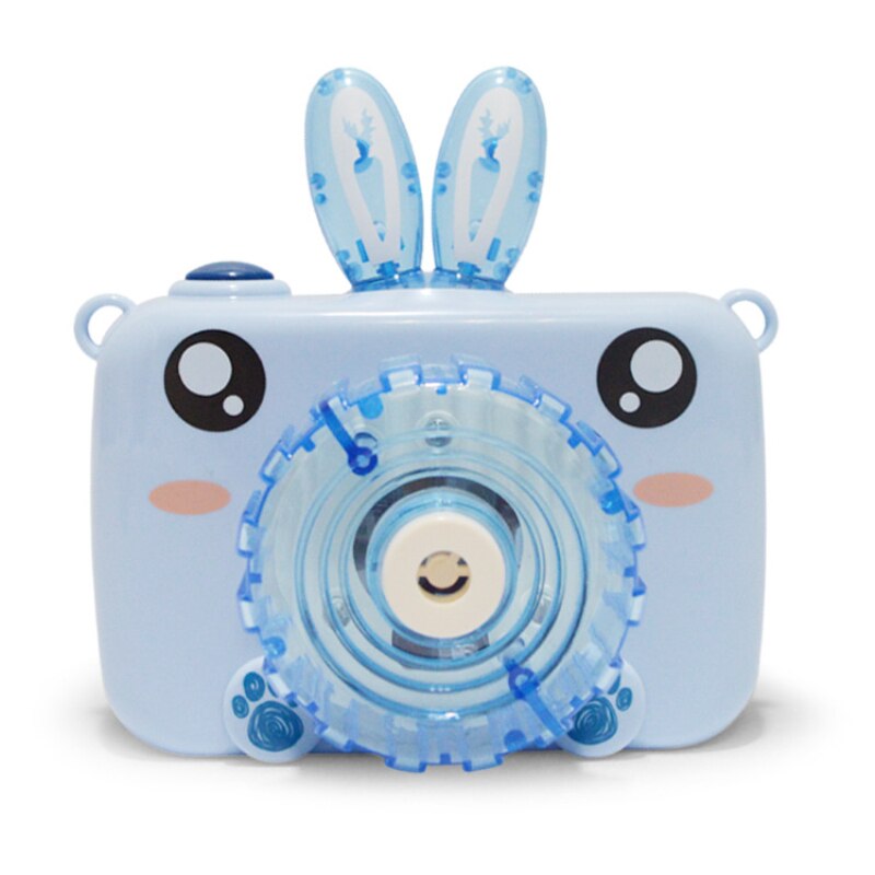 1pcs Bubble Camera Toy Fully Automatic Electric With Light Music Bubble Blower