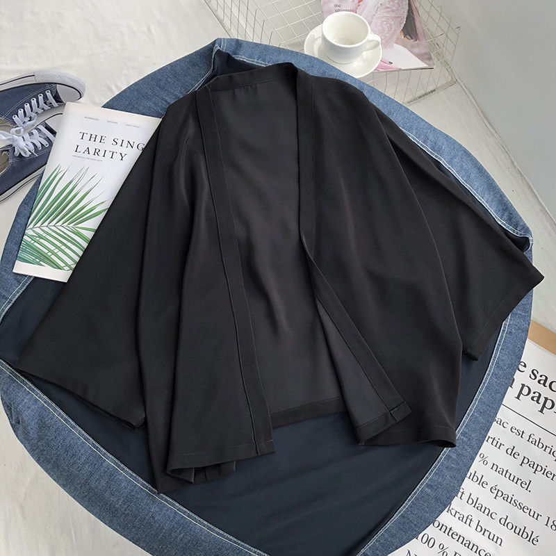 Letnie szyfonowe okrycia damskie koszule w kwiaty bluzki czeski szaliki plażowe Kimono sukienka dla kobiet strój kąpielowy: XXXL / MULTI