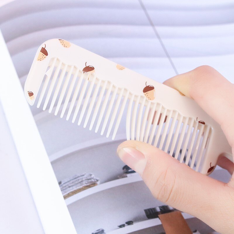 6Pcs Baby Hair Comb Safe Hair Massage Head Massager Natural Feel Kids Care Kit Baby Comb Brush