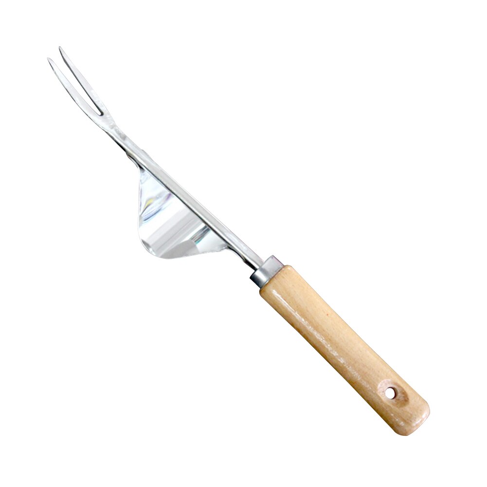 Portable Removal Stainless Steel Farmland Puller Outdoor Garden Trimming Planting Non Slip Ripping Digging Tool Manual Weeder