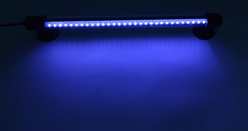 Aquarium Aquarium Waterdicht 57 LED Light Bar Submersible Strip 3.4 W 48 CM vijver fontein stijve strip licht-ROOD BLAUW WIT/RGB